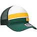 New Era Preschool Green Green Bay Packers Sport Night Color Block 9FORTY A-Frame Trucker Adjustable Hat