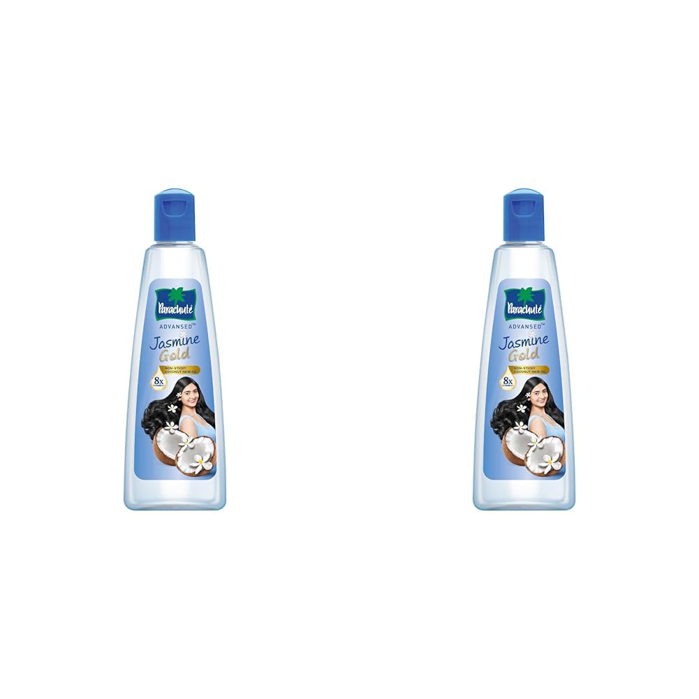 Parachute Advansed Jasmine Gold Coconut Hair Oil With Vitamin-E For Super Shiny Hair, Non-sticky, 500ml (Pack of 2)-image-49