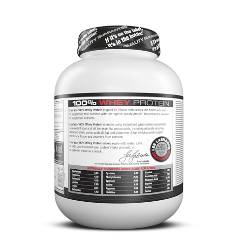 Image of Labrada 100% Whey Protein Concentrate, 2Kg, Mocha (57 Servings, 25g Protein, 0g Sugar)