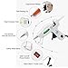 SHJADE Mini Hot Glue Gun Kit with 30 Glue Sticks - Fast Preheating Hot Melt Gun, High Temp for School Crafts DIY Arts and Quick Home Repairs(White)