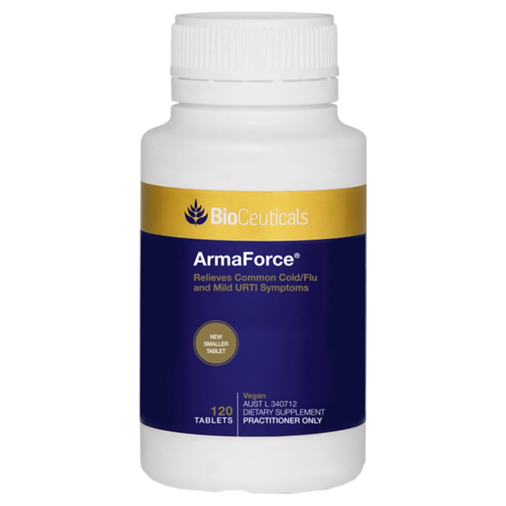 BioCeuticals ArmaForce Immune Support Olive Leaf 120 Tablets Vegan(BCTARML)