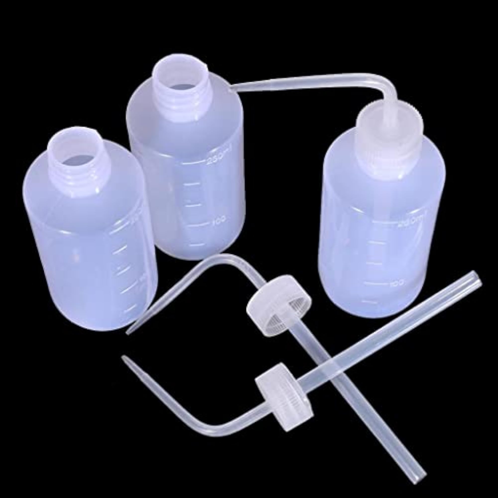 3 Pieces Squeeze Bottles Diffuser Wash Green Soap Non Spray