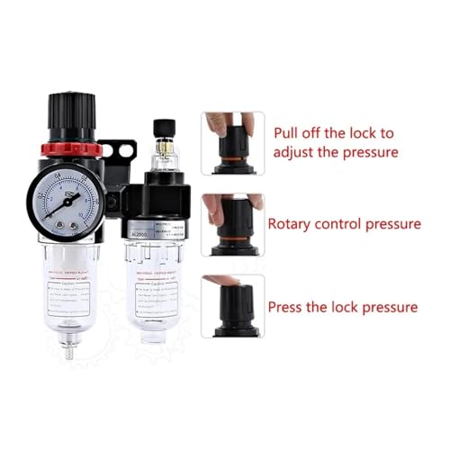 Séparateur huile-eau AFC2000 G1/4 avec filtre compresseur d'air et valve AFR2000 AL2000 - 4