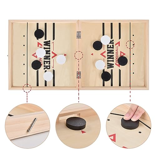 Foldable Fast Sling Puck Game - Image 2