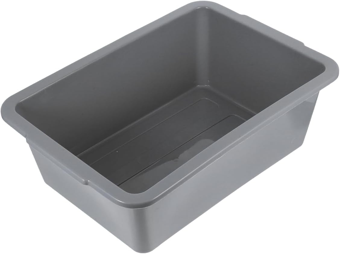 Cabilock Heavy Duty Plastic Oil Catch Pan Thick Automotive Drain Pan for Engine Oil Changes 10 Quart Capacity for Car Maintenance