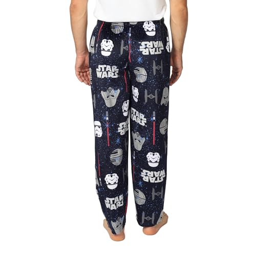 STAR WARS mens Pajama Pants, Lounge Bottoms With Drawstring, Ultra-soft & Comfortable3