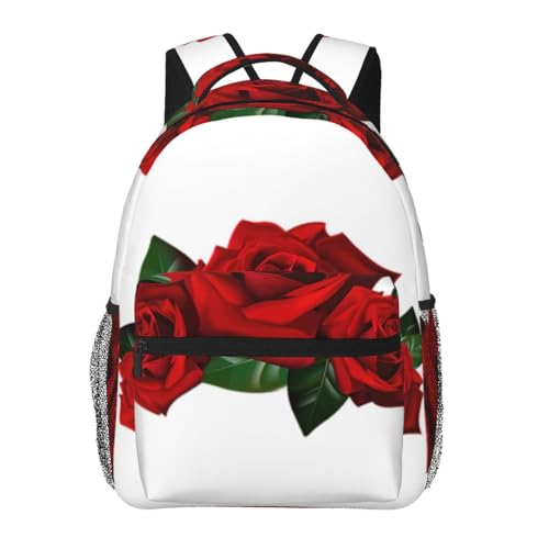 Mochila de rosas góticas esencial para expresar tu estilo único en la rutina diaria