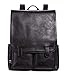 Produktbild Brieftasche Leiter Mode Reisetaschen Indulgent Leder Rucksack (Color : Black, Size : S)