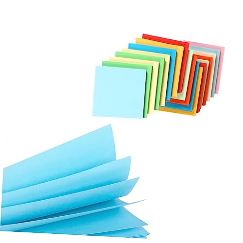 CORHAD 500 Pçs Papel De Origami Para Papel Colorido Para Papel Artesanal Papel De Construção Origami