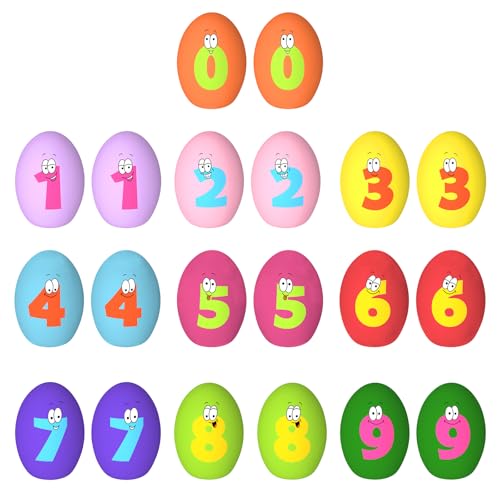 TONGKTAI Squeaky Dog Toys, Soft Puppy Egg Balls, Funny Interactive Squeak Pet Chew Toy for Puppies Small Medium Breed (20 Pack)