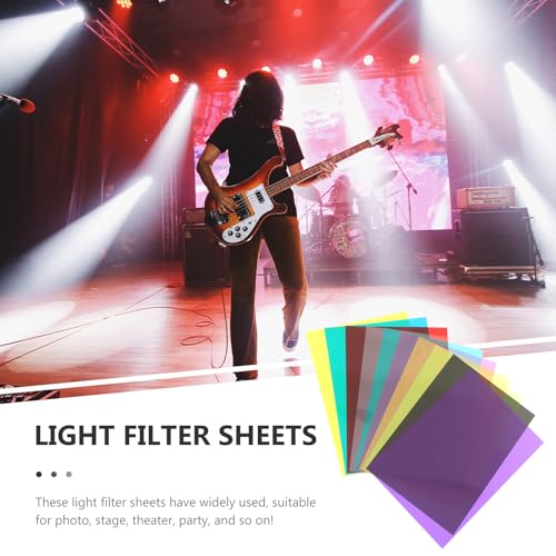 Filtros de gel de iluminación para corregir la luz en rodajes de cine y sesiones de fotografía 2