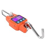 Mini-Kranwaage, Wiederaufladbar, Digitale Hängewaage, Heimbedarf (WH-C06 wiederaufladbares normales Modell orange)