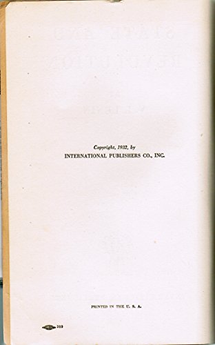 State and Revolution [Little Lenin Library, vol... B00ED6U6J2 Book Cover