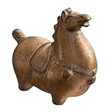 De : conçue avec un thème porteur de fortune, cette statue de cheval symbolise la richesse et succès, ajoutant une positive à votre ou de travail, décoration de cheval de table, figurine de cheval pour armoire à vin