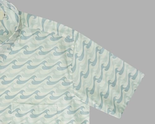 Image of GHPC 100% Cotton Printed Half Sleeves Regular Fit Formal Shirt for Men