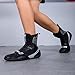 Imagen de BLBK Zapatos de Boxeo para Hombres Calzado de Lucha Libre Combate Boxeadores Juveniles Muay Thai Kickboxing Sparring Entrenadores Respirables Botas de Boxeo zapatillas de lucha libre para hombres
