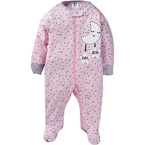 Gerber - Confezione Da 4 Nuvole Per Neonate E Bambine, Con Polsini A Manopola - 2