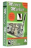 Marcador de dinero (12 bolígrafos) --- Bolígrafo detector de billetes falsos con punta biselada mejorada - Detecta billetes falsos de contrapeso, paquete universal de detectores de moneda
