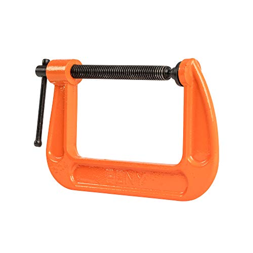 Image of Pony Jorgensen 2650 5-Inch C-Clamp, Orange