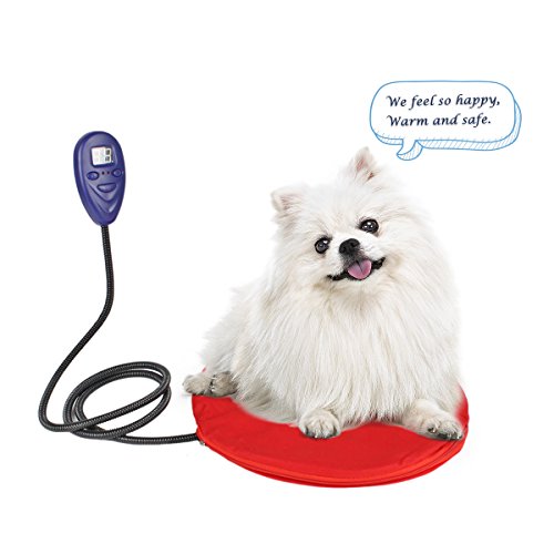 petleso perro calefactables  Fregadero para pequeñas mascotas o gatos con kratzbeständigem Cord diseño Temperatura Regulable de 20 a 55 ºC