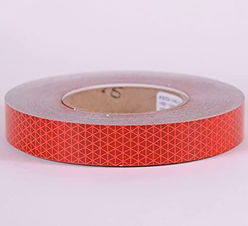 Oralite V92-DB-COLORS Microprismatic Conspicuity Tape: 2 in. x 50 yds. (Red)