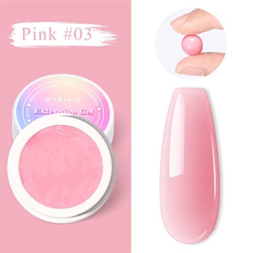 Cola Construtor Sólido | Cola para unhas de extensão de gel não pegajosa,Pressione em Gel de Cola Só