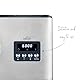 Lacor - 69306 - Arctic Eismaschine, Cool-Funktion, mit 2 Rührpaddeln, einfache Bedienung, einfache Reinigung, Edelstahl, abnehmbarer Behälter, 1.5 Liter Fassungsvermögen, 150W