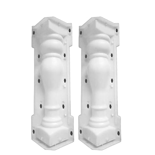 ZerHoc Walk Stone Maker,Concrete Mold,Paving Mould Garden Column Mold Edging Stone Effect DIY Courtyard Garden Plastic Paving Mould Path Maker Cement Pool Long Concrete Yard Paving Moulds(Small)