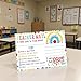 Teacher Mail Notes, 100 Pack Positive Behavior Brag Cards for Students Behavior Classroom Must Haves to Send Home for Preschool Kindergarten Elementary School Supplies