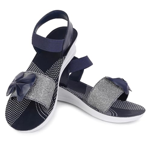 Image of Stylish and Comfortable Sandals with Bow Detail for Everyday Wear
