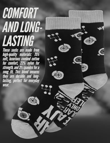 InnoBeta Car Guy Gifts for Men, One Size Crew Socks, Car Guy Like A Regular Guy, Only Cooler 5
