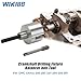 WIKIBB Crankshaft Drilling Pin Fixture Tool Balancer Bolt Compatible with GMC Chevy 230 283 327 250 235 261 (Include Tap & Drill Bit)