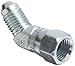 Eaton Aeroquip 2070-4-4S 45 Degree Swivel Nut Elbow, JIC 37? End Types, Carbon Steel, 7/16 JIC(f) x 7/16 JIC(m) End Size, 1/4" Tube OD