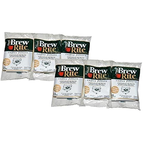 Brew Rite Rockline Wrap Around Percolator Coffee Filters (6-Packs of 55ct) Cover