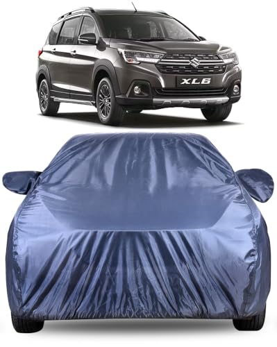 Image of Autofact Premium Car Cover for XL6 2019-2022 | All Weather Water-Resistant Full Body Car Cover | Light-Weight Triple-Stitched Outdoor Shield with UV Protection, Dustproof & Heat-Resistant