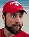 Ann Arbor T-shirt Co. Lifeguard Hat | Professional Guard Red Baseball Cap Men Women Costume Uniform - Red