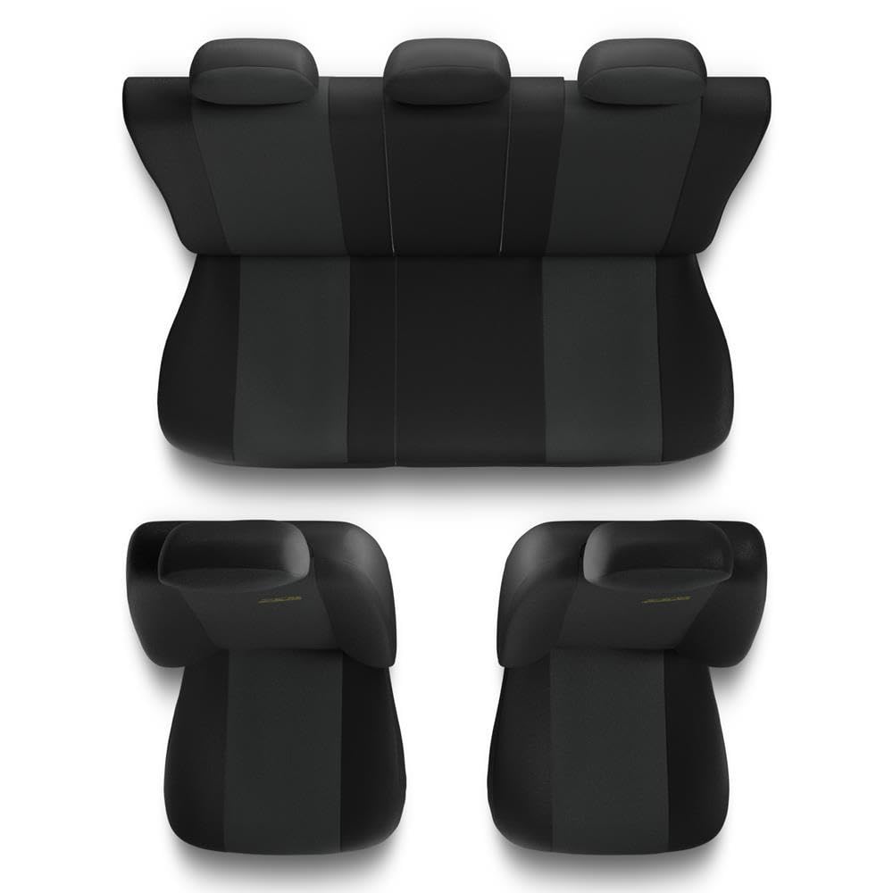 Mossa Housses de siège adaptées pour Fiat 500X Crossover (2014-2024) X.R-G1