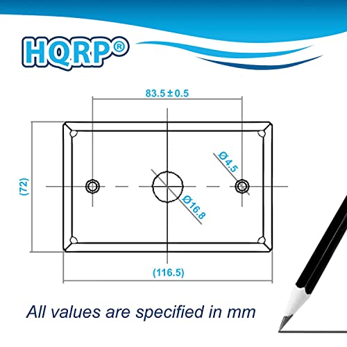 Hqrp Photocell Thermal Type Light Sensor W/Wall Plate Dusk To Dawn Wire-In Switch Photoelectric Control For Outdoor Lighting, Garage Lights, Barn Light, Street Lights, Etc. #TOP4