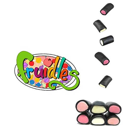 Licorice Rockies Gummies, Soft And Sweet Black Licorice Bites With A Creamy Sweet Center, Fun For Snacking, Parties, Events, And Platters, Non-Gmo (Half-Pound) #TOP1