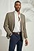 Mens Sport Coat Blazer Regular Fit Casual Suit Jacket Lightweight Business Sport Coats with Pockets Khaki L