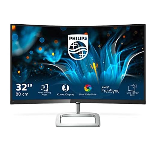 Monitor PHILIPS 328E9QJAB Pantalla para PC Curvo DE 32" FHD (RESOLUCIÓN 1920X1080, FRESSYNC, FLICKERFREE, LOWBLUE Mode, Altavoces, VESA, HDMI, DISPLAYPORT 1.2)