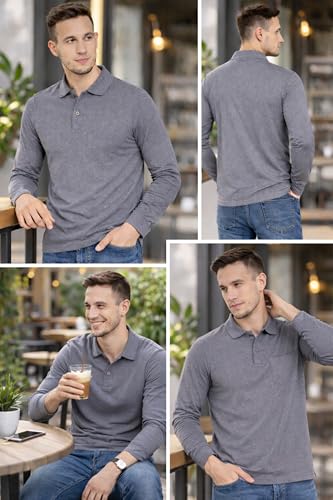 Image of CAMEY Men's Classic Fit Polo T-Shirt