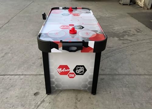 Image of RUP Air Hockey Table, 4ft Electric Powered, Digital Scoreboard, 2 Players Game Set with Pucks and Pushers