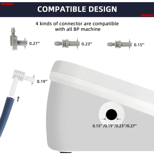 Extra Blood Pressure Cuff Arm, 3.9''-14.2'' Blood Pressure Cuff, Compatible With Omron Bp Extra Replacement Cuff, Bp Machine Not Included #TOP2