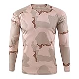 militär kleidung für kinder Leistungsstarkes, leichtes Stretchmaterial: fortschrittliches 84 % Polyester, 16 % Spandex mit UPF50+-Schutz, bietet ganztägigen UV-Schutz und Komfort