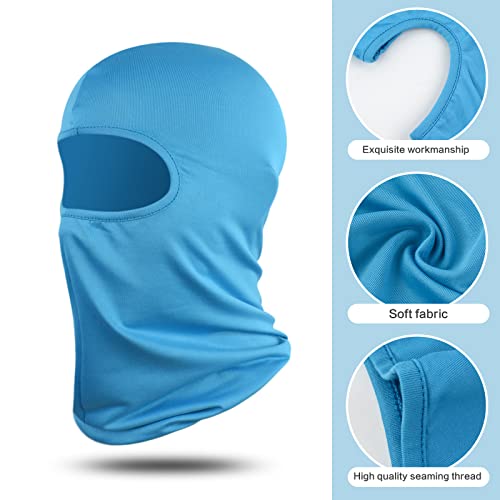 Sunland Balaclava Motorcycle Cycling Bike Bandana Hiking Skateboard Head Sock Blue #TOP2