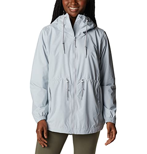 Columbia Women's Plus Size Lillian Ridge Shell, Cirrus Grey, 1X