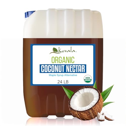 Kevala Organic Coconut Nectar - Pure and Natural Sweetener for