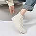 hash bubbie Unisex Canvas High top Sneakers Women's Classic Fashion High Tops Canvas Shoes Casual Tennis Shoes for Men（Beige.US8.5W/6.5M）