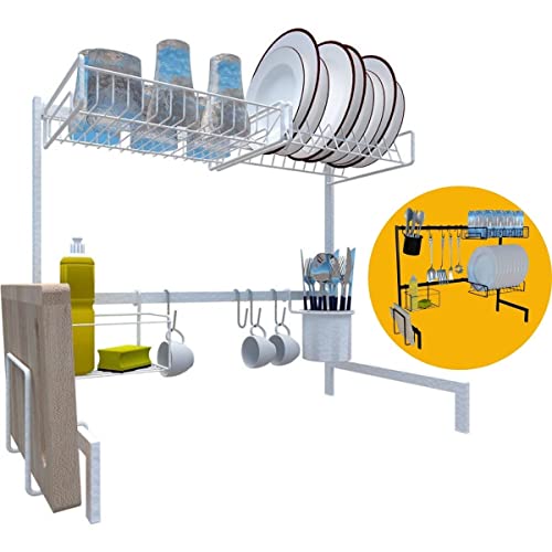 Cozinha Suspensa Modular Autosustentável Escorredor de Pia Sem furos 14 Peças DiCarlo 63cm